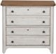 Liberty Furniture Farmhouse Reimagined Antique White/Chestnut Lateral File Cabinet-2