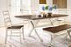 Signature Design by Ashley® Jendanton Brown Top Dining Table with Antique White Base-1