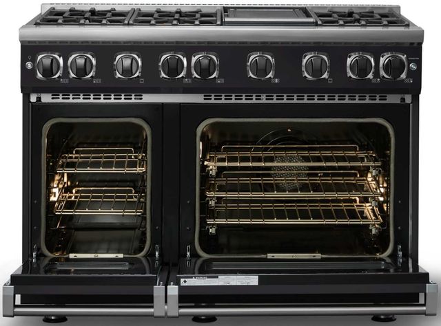 Viking® 7 Series 48'' Onyx Pro Style Gas Range with Griddle-1