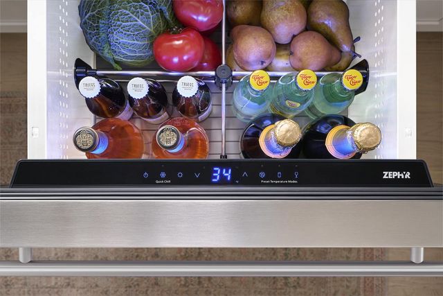 Zephyr Presrv™ 5.4 Cu. Ft. Stainless Steel Refrigerator Drawer-4