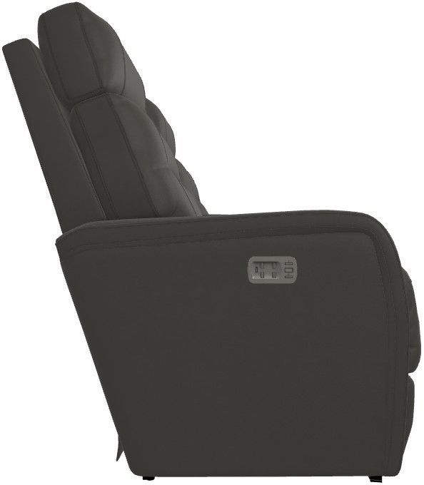La-Z-Boy® Baron Mineral Leather Power Wall Reclining Loveseat with Console, Headrest and Lumbar-3