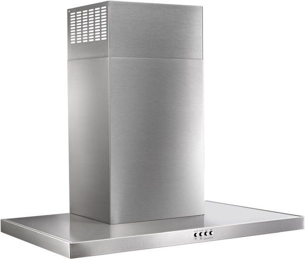 Amana® 30" Stainless Steel Wall Mount Flat Range Hood-1