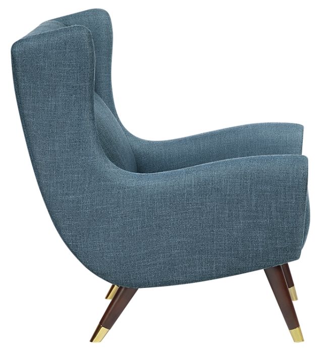 Homelegance® Greta Blue Accent Chair-3