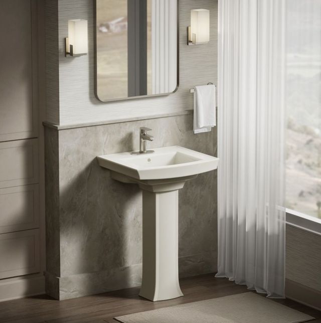 Kohler Archer® Biscuit Pedestal Only-3