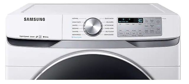 Samsung 4.5 Cu. Ft. White Front Load Washer-4
