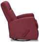 Mazin Furniture Gage Red Swivel Glider Recliner-2