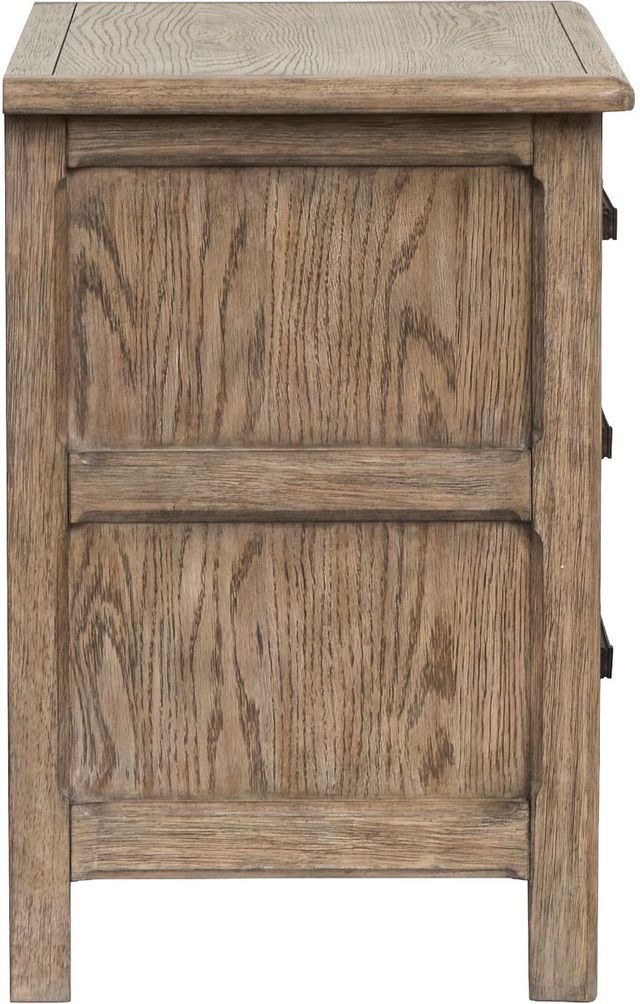Magnussen Home® Claremont Smokey Taupe Drawer Nightstand-2