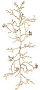 A & B Home Gold/Nickle Candlestick Table Display-0