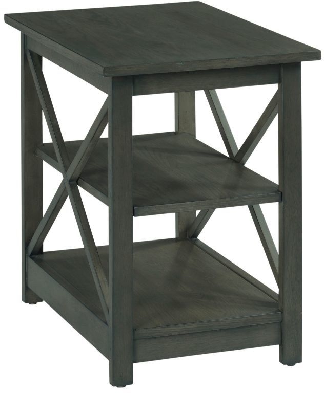 Hammary® Chairsides Dark Brown Chairside Table Robert Miller and