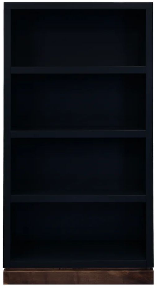 Legends Home Nora Seal Skin/Whiskey Bookshelf-0