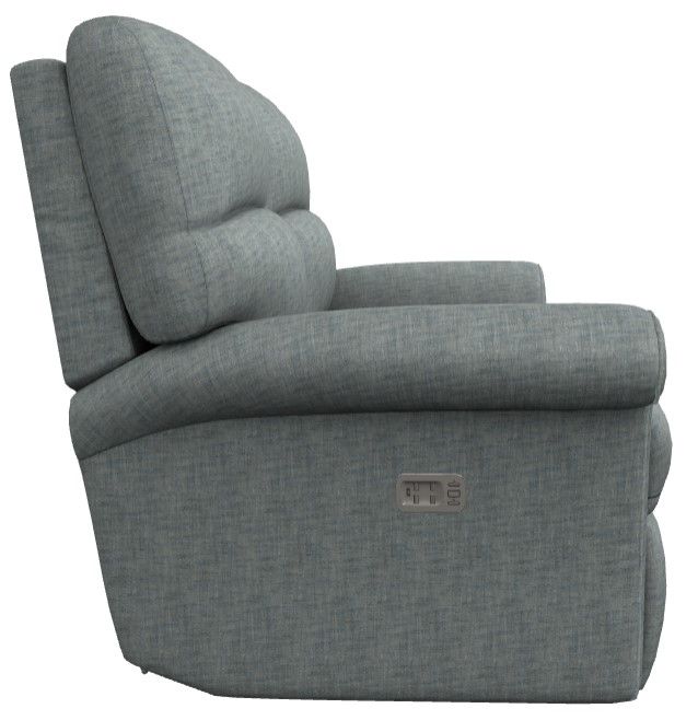 La-Z-Boy® Robin Indigo Power Reclining Loveseat with Headrest and Lumbar-2