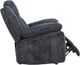 Primo™ International Anakin Dark Grey Upholstered Manual Rocker Recliner with Lever-5