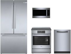 Bosch 4 Piece Stainless Steel Kitchen Package