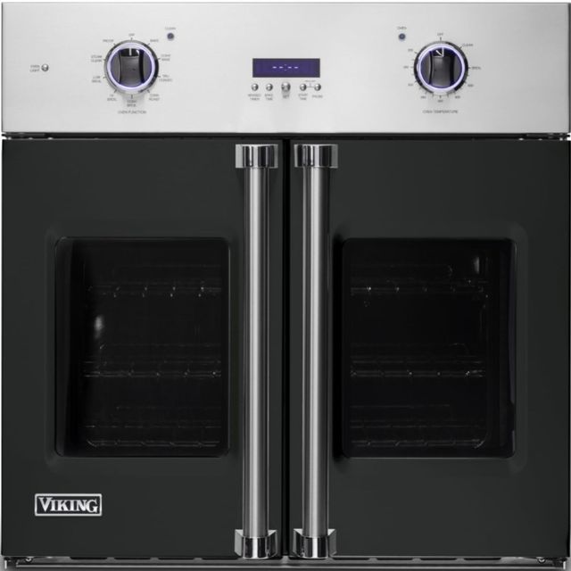 Viking® 7 Series 30" Antique Bronze Electric Single French-Door Oven-0
