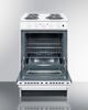 Summit® 20" White Slide-In Electric Range-1