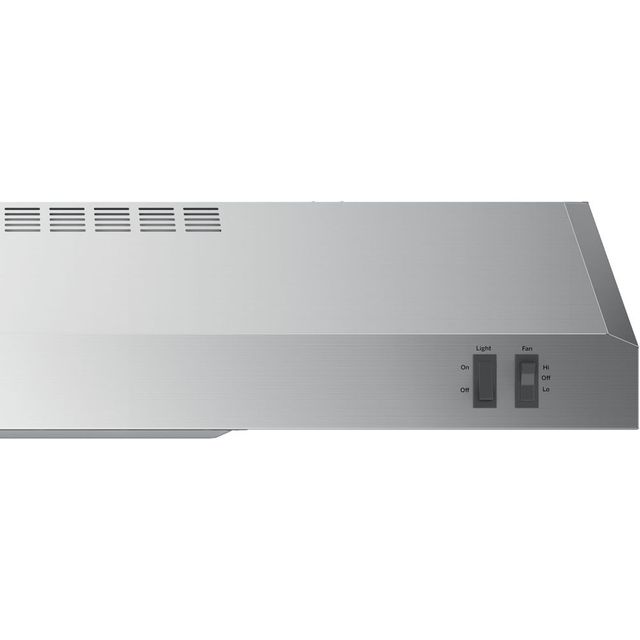 GE® 30" Stainless Steel Under Cabinet Range Hood-2
