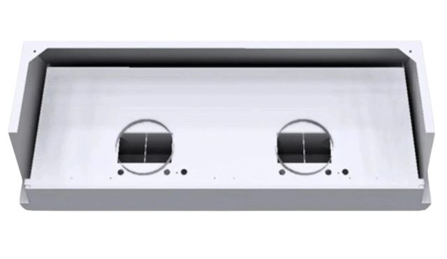 Vent-A-Hood® Designer Series 60" White Wall Mounted Range Hood-2