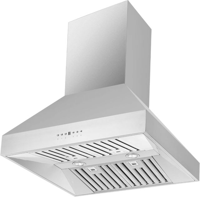 FORNO® Coppito 30" Stainless Steel Island Range Hood-1
