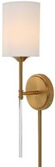 Uttermost® Awyr Warm Brass 1-Light Sconce-3