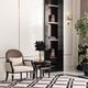 Michael Amini® La Francaise Black/Cafe Accent Chair-1