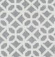 Emerald Home Walker Gray/White Round Ottoman-3
