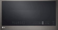 LG 2.0 Cu. Ft. PrintProof® Black Stainless Steel Over The Range Microwave