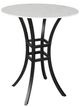 CabanaCoast® Customizable Monaco Stone 36" Outdoor Round Bar Table-0