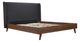 Mazin Furniture Brody Dark Gray Queen Upholstered Platform Bed-4