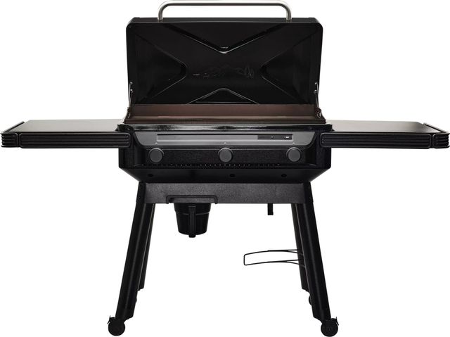 Traeger® Flatrock™ 3-Burner Black Freestanding Liquid Propane Grill-1
