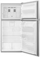 Whirlpool® 30" 18.3 Cu. Ft. Monochromatic Stainless Steel Top Freezer Refrigerator-1