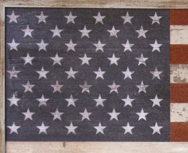 Stylecraft Blue/Red/White Wall Art-1