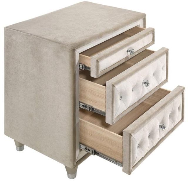 Coaster® Antonella Camel/Champagne Nightstand-1