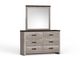 Caesar Dresser and Mirror-0