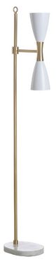 Wildwood Lamps Ada Antique/White Floor Lamp-2