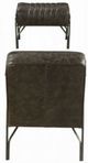 ACME Furniture Sarahi 2-Piece Distress Espresso Leather Chair and Ottoman Set-4