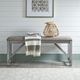 Liberty Furniture Newport Smokey Gray Counter Height Dining Bench-1