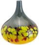 Crestview Collection Pavo Gray/Yellow Small Vase-0