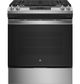 GE® 30" Stainless Steel Slide In Gas Range-0