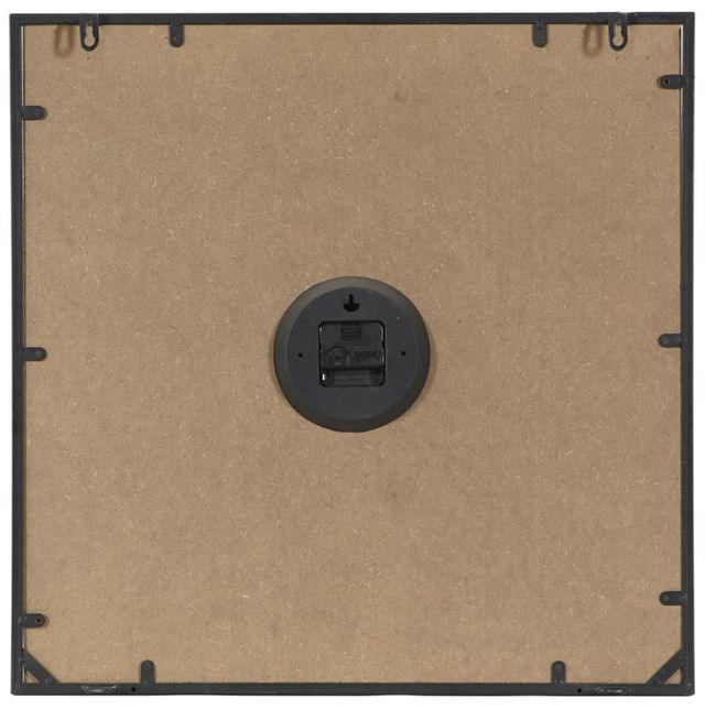 Deco Marche Black 23" Wall Clock-1