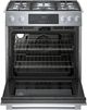 Bosch Benchmark® Series 30" Stainless Steel Slide In Gas Range-1