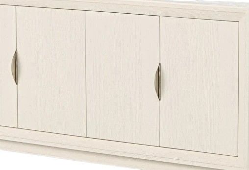 Michael Amini® Portrait Alabaster White Sideboard with Lightup Top-1