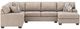 Benchcraft® Newellen 3-Piece Hemp Right-Arm Facing Sectional and Chaise-1