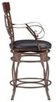 Powell® Bria Brown/Dark Bronze Counter Stool-4