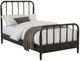 Coaster® Rocco Dark Bronze Youth Twin Open Frame Panel Bed-3