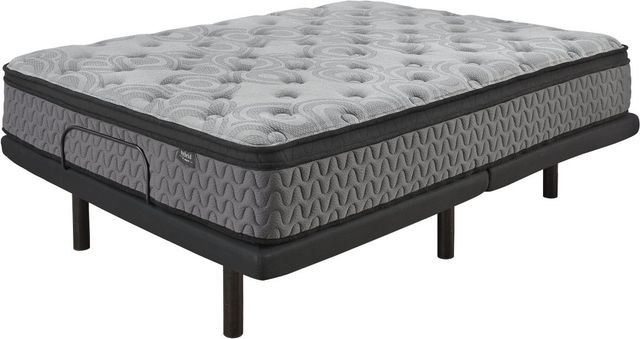 Sierra Sleep® by Ashley® Augusta2 Hybrid Firm Euro Pillow Top King Mattress in a Box-2