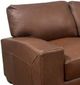 USA Premium Leather Furniture 4800 Almond Loveseat-1