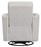 Parker House® Turner Acadia White Manual Swivel Glider Recliner-4