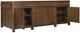 Hooker® Furniture Driftwood Worn Saddle Executive Desk-5