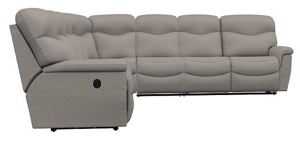 La-Z-Boy® James 5-Piece Stone Manual Reclining Sectional-1
