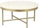 LR Home Gold/White Coffee Table-0
